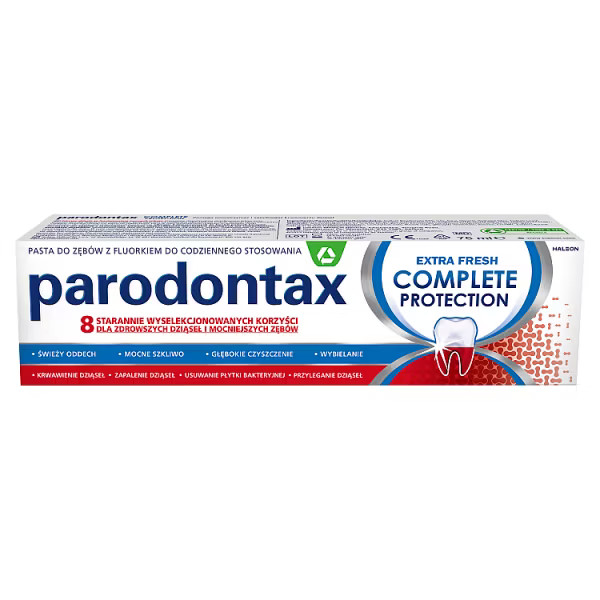 Parodontax Complete Protection Extra Fresh, Pasta do zębów, 75 ml zdjęcie