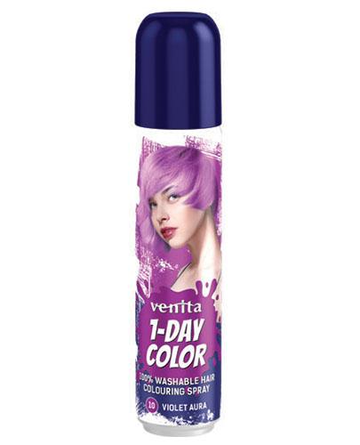 VENITA 1-Day Color Spray nr 10 Fioletowa aura, 50 ml  zdjęcie