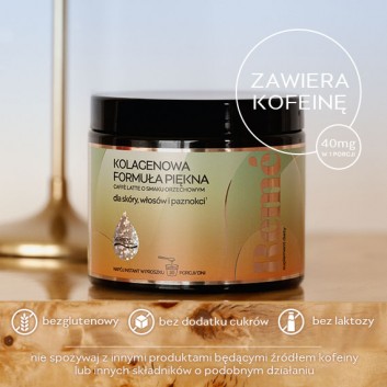 Reme Kolagenowa formuła piękna Caffe Latte o smaku orzechowym 150 g
