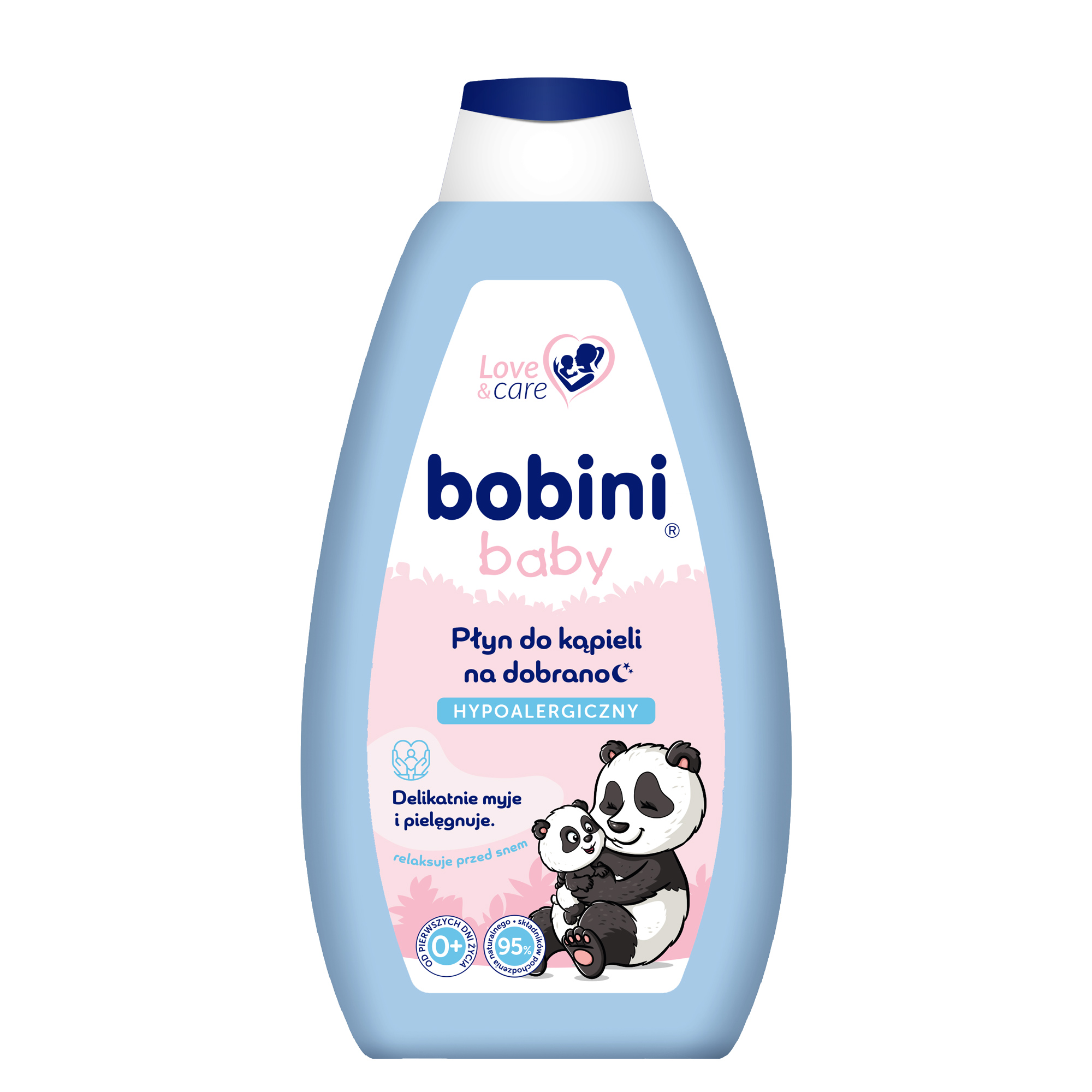 Bobini Baby hypoalergiczny płyn do kąpieli, 500 ml  zdjęcie