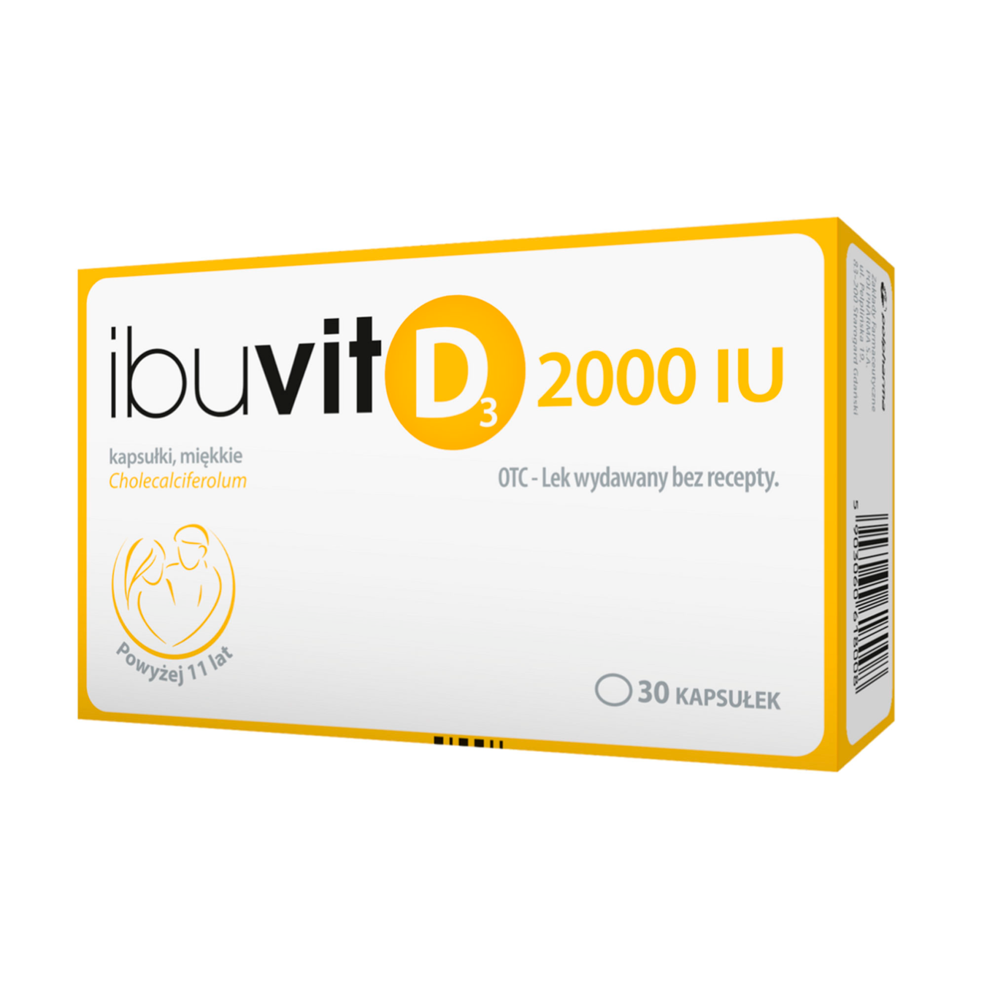 IbuVit D3 2000 30 kapsułek miękkich