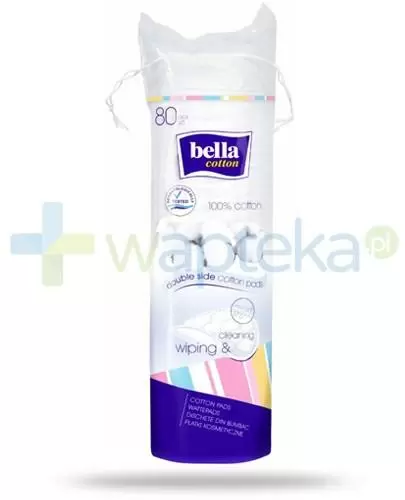 Bella Cotton płatki kosmetyczne 80 sztuk zdjęcie