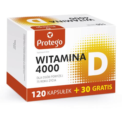 Salvum Protego Witamina D4000, 150 kapsułek zdjęcie