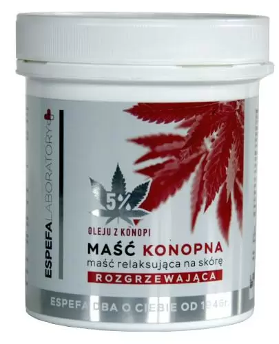 Maść konopna relaksująca-rozgrzewająca na skórę 250 ml zdjęcie