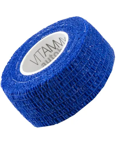 Vitammy autoband elastyczny bandaż kohezyjny 2,5 cm x 4,5 m niebieski 1 sztuka zdjęcie