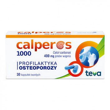 Calperos 1000, 400 mg, kapsułki twarde, 30 sztuk