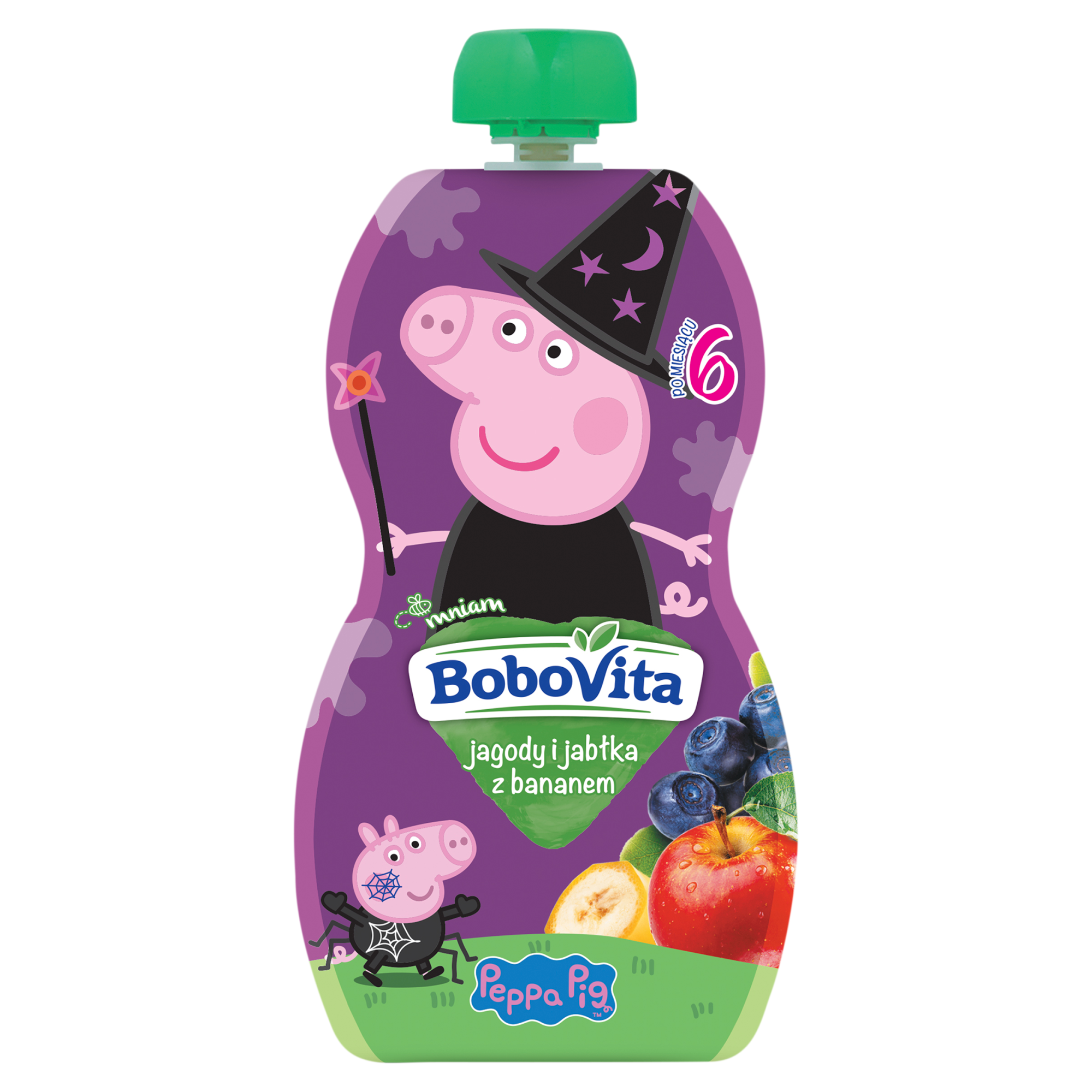 BoboVita jagody jabłka i banan 100g zdjęcie