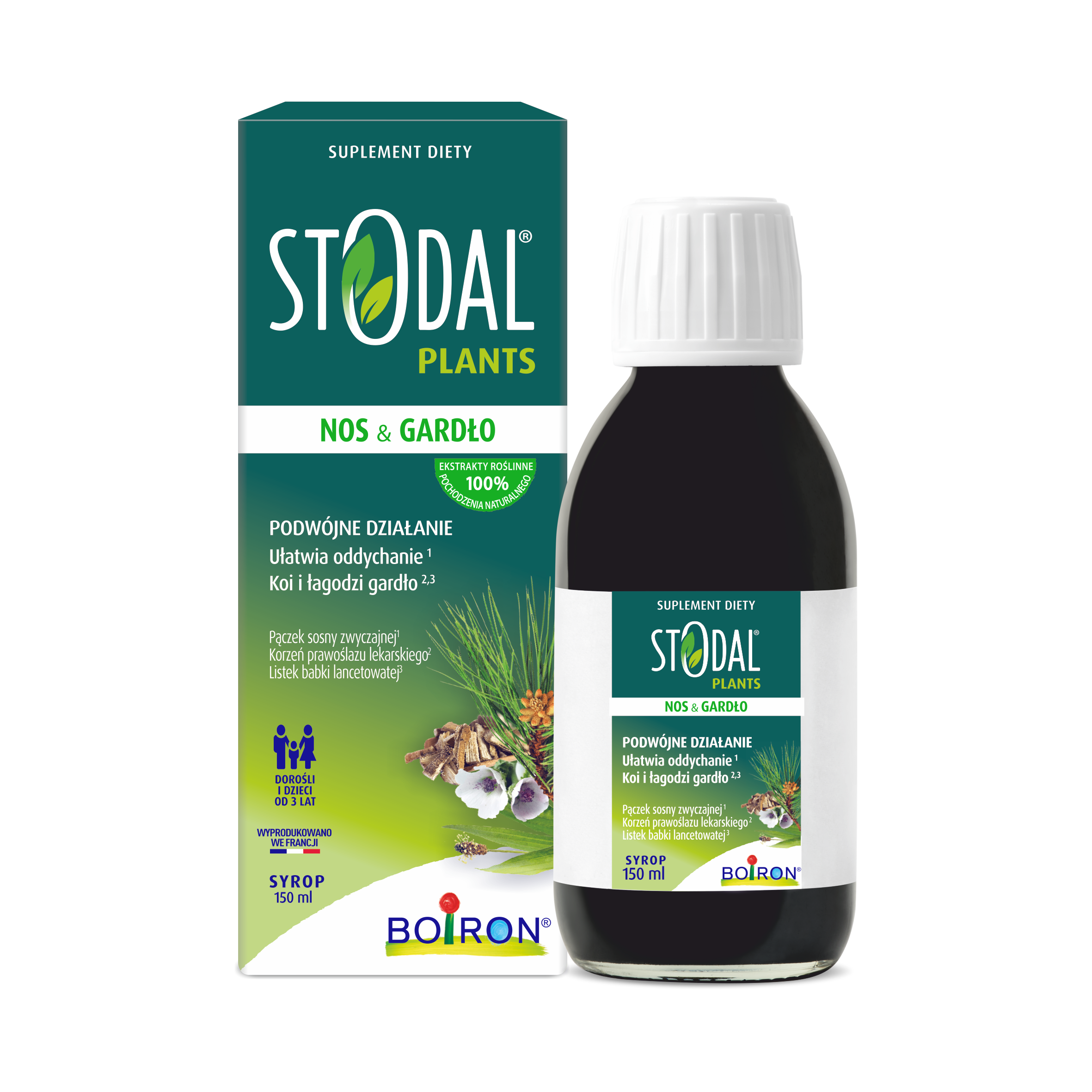 Boiron, Stodal Plants, syrop, 150 ml zdjęcie