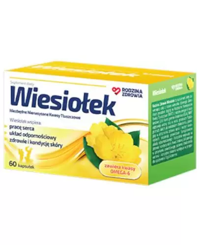 Rodzina Zdrowia Wiesiołek 60 kapsułek zdjęcie