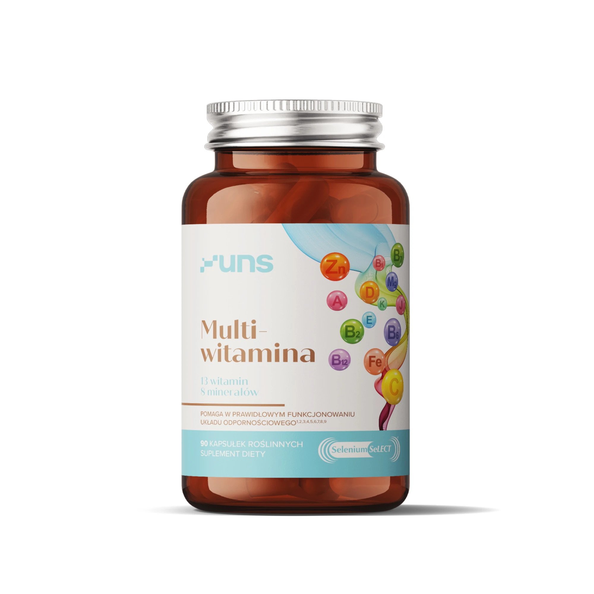 UNS Multiwitamina, kapsułki, 90 sztuk zdjęcie