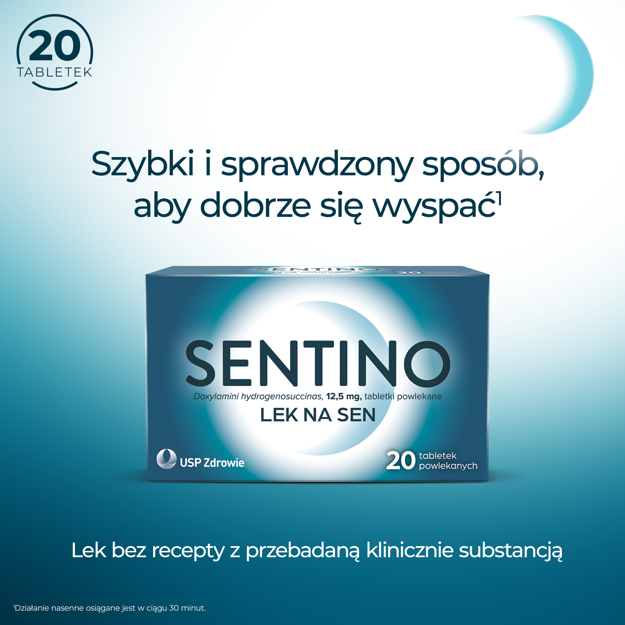 Sentino, 12,5 mg, 20 tabletek powlekanych