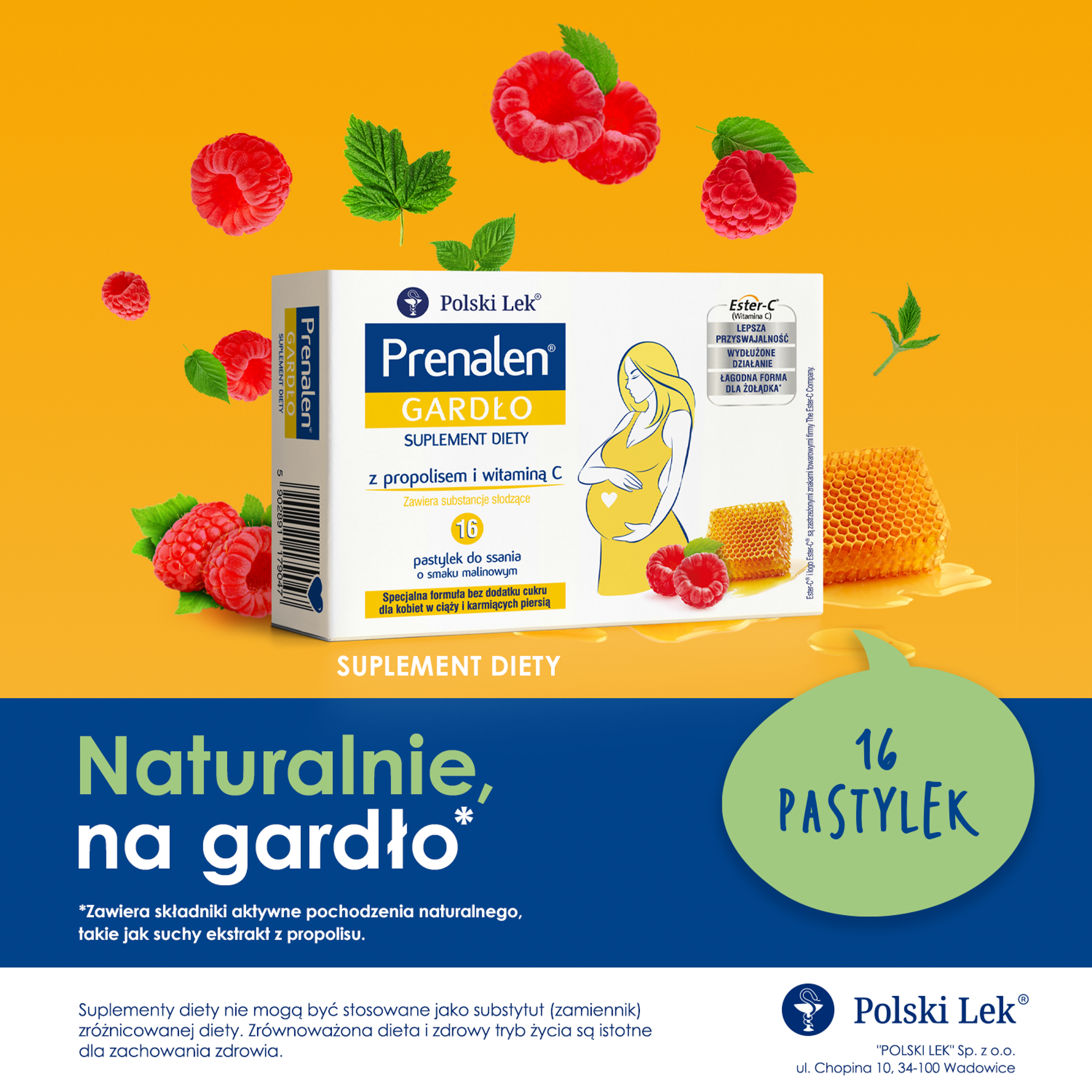 PRENALEN GARDŁO - 16 past.