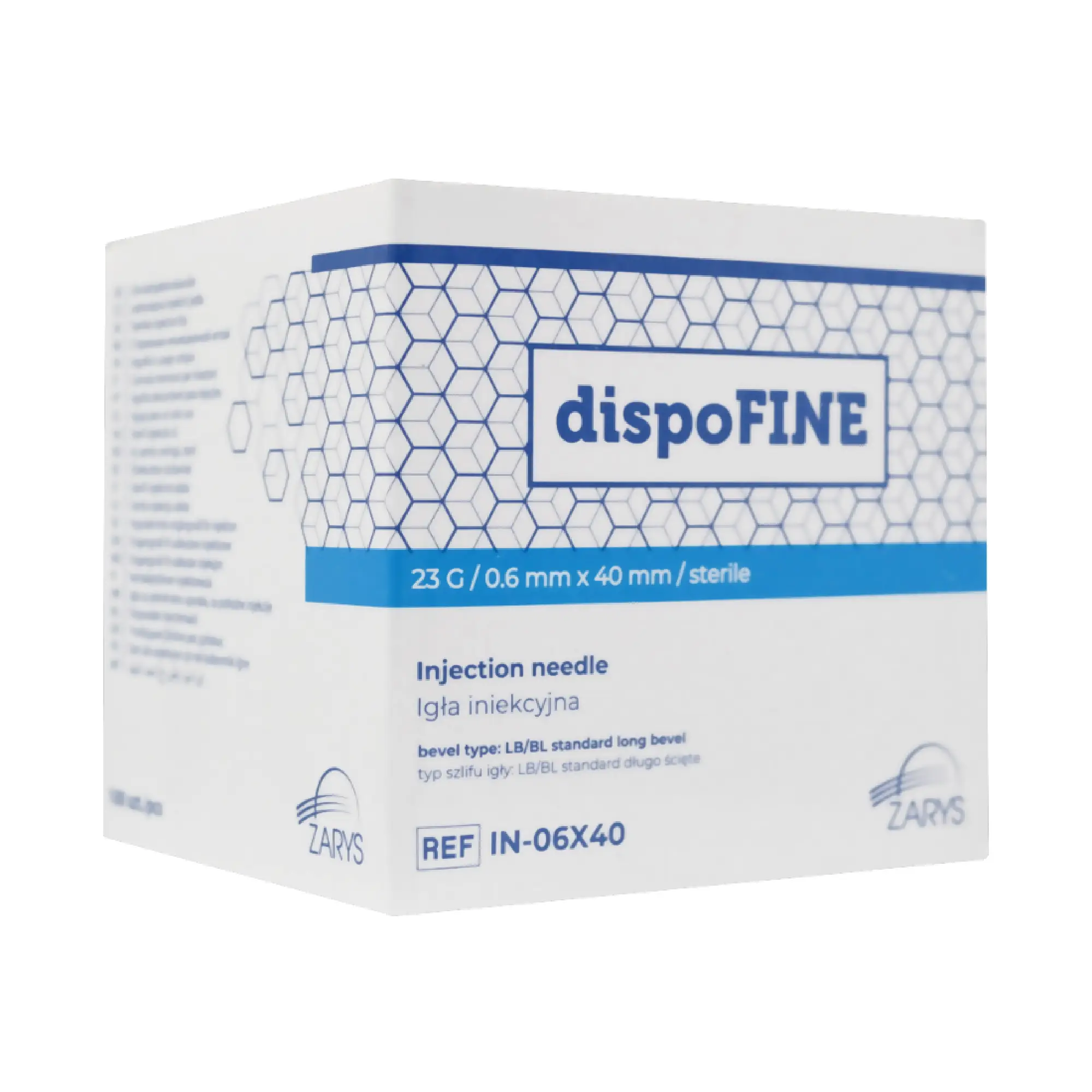 dispoFine Igła iniekcyjna 23G 0,6 x 40 mm, 100 sztuk zdjęcie