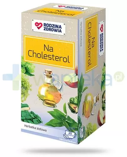 Rodzina Zdrowia Na cholesterol herbatka ziołowa 20 saszetek zdjęcie