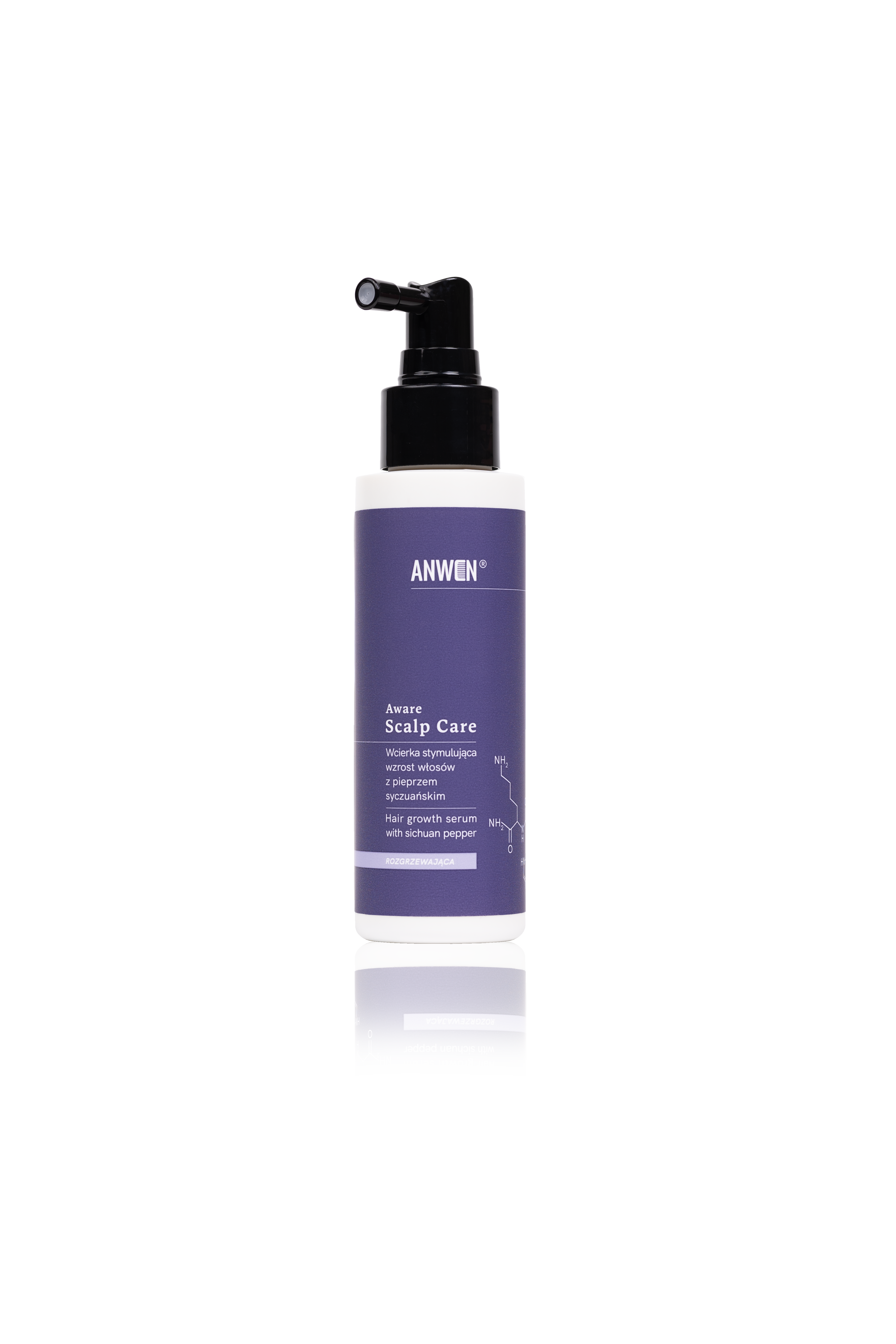 Anwen Aware Scalp Care, wcierka stymulujące wzrost włosów z pieprzem syczuańskim, 100 ml zdjęcie