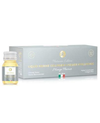 Kolagen Morski 5000 mg z Kwasem Hialuronowym o smaku mango płyn 10 x 30 ml zdjęcie