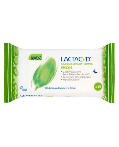 LACTACYD FRESH Chusteczki do higieny intymnej, 15 sztuk zdjęcie