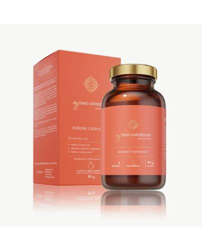 MyBestColostrum smak jabłkowy, proszek, 90 g zdjęcie