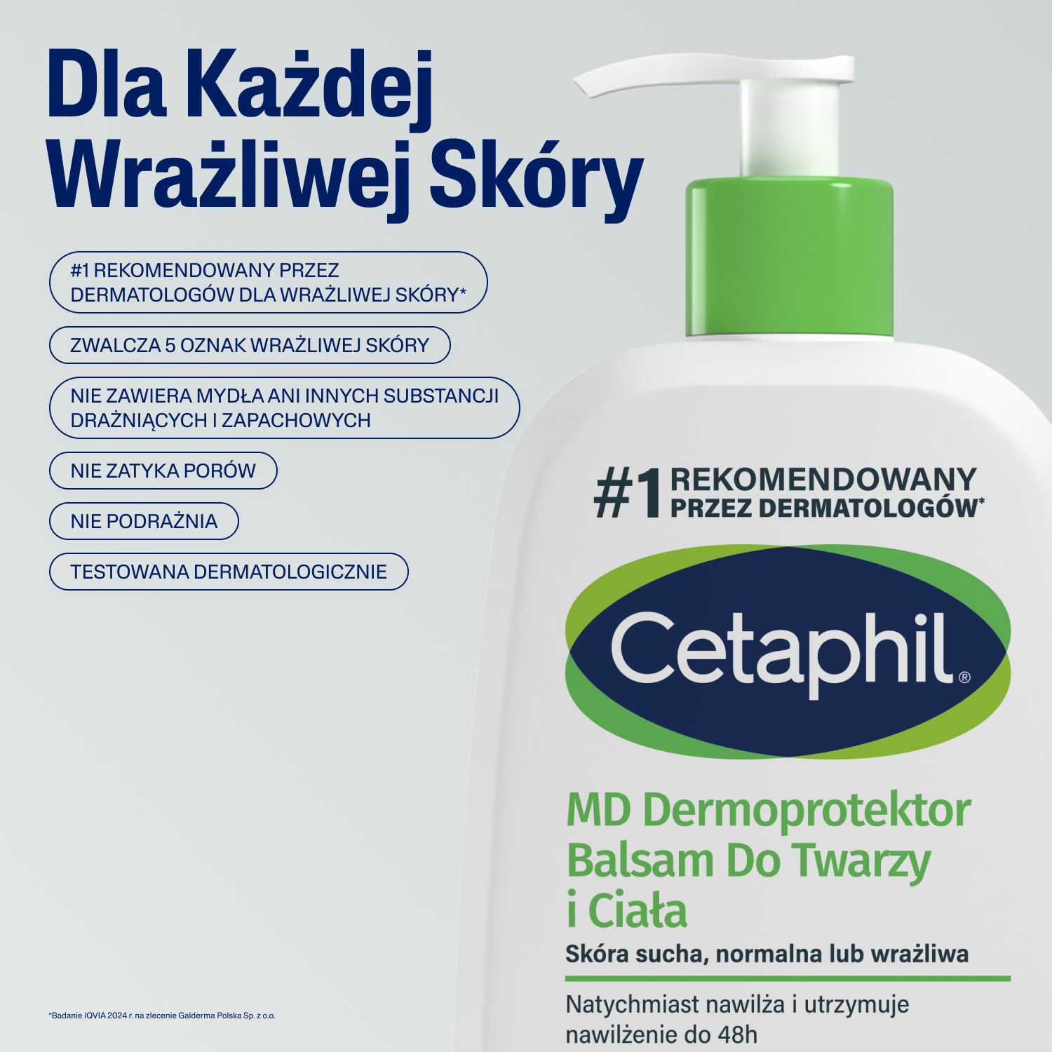 Cetaphil MD Dermoprotektor balsam do twarzy i ciała, 473 ml