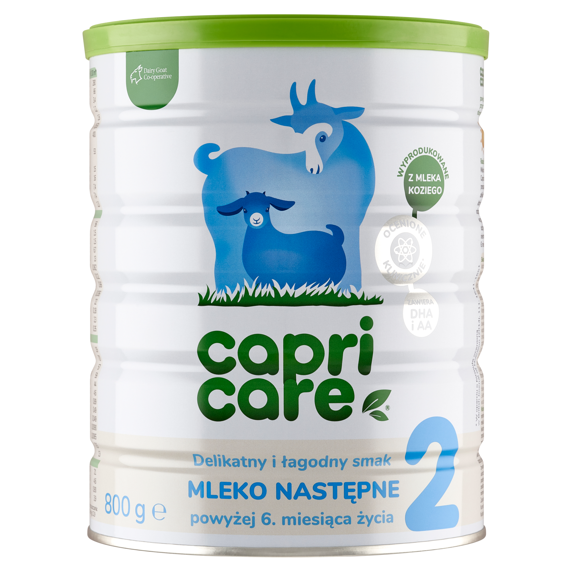 CapriCare 2 mleko następne powyżej 6 miesiąca oparte na mleku kozim 800 g zdjęcie