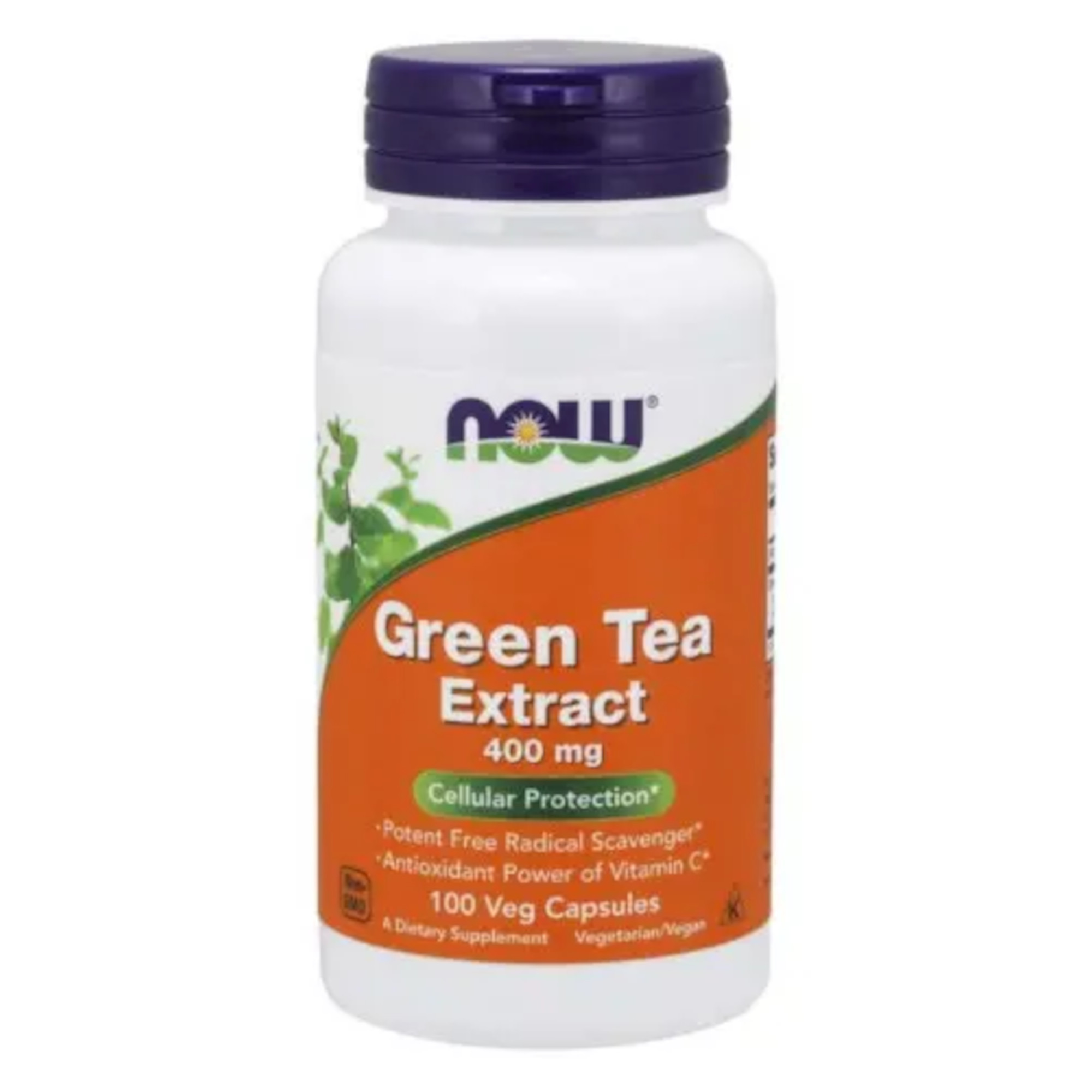 NOW Foods Green Tea Extract 400 mg, kapsułki, 100 sztuk zdjęcie