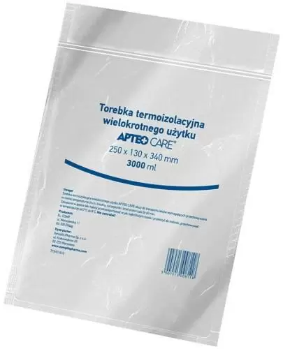 Torebka termoizolacyjna wielokrotnego użytku APTEO CARE  250 mm x 130 mm x 340 mm, 3000 ml zdjęcie
