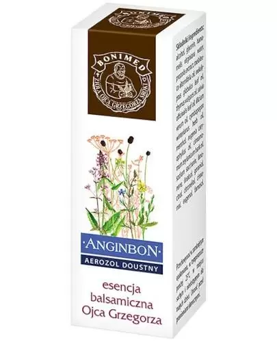 Anginbon esencja balsamiczna Ojca Grzegorza aerozol doustny 9 ml zdjęcie