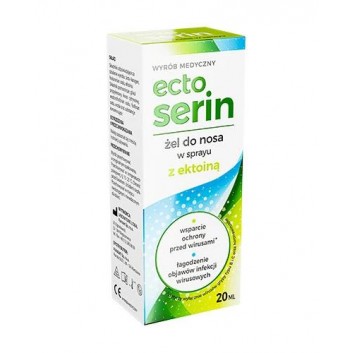 Panawit Ectoserin Żel do nosa w sprayu 20 ml