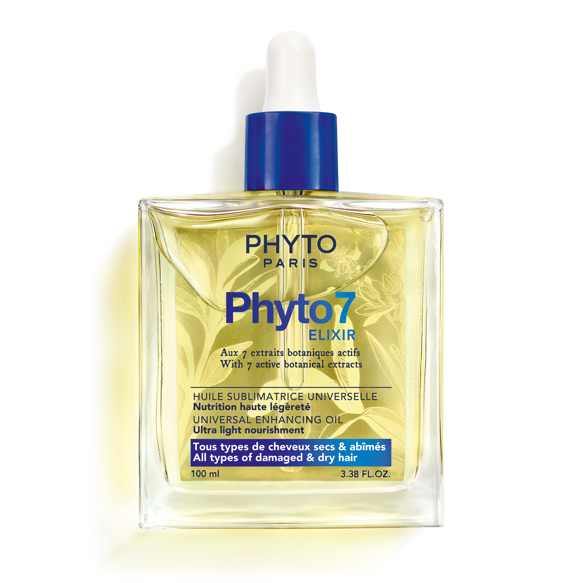 Phyto 7 Elixir, Nawilżający olejek wzmacniający, 100 ml