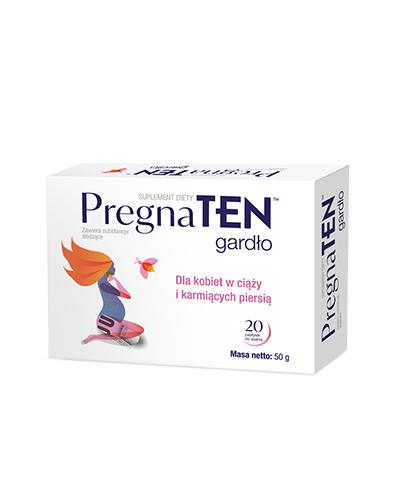 PregnaTEN gardło 20 pastylek do ssania zdjęcie
