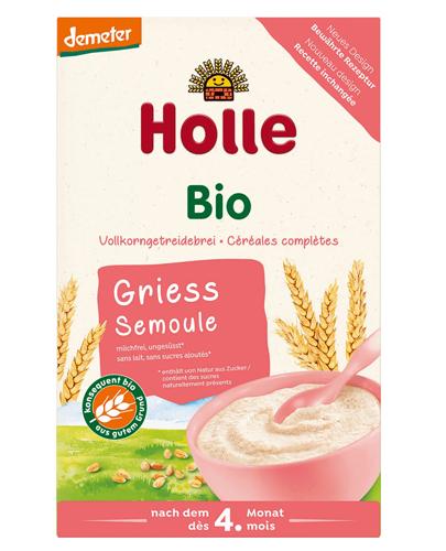HOLLE Kaszka pszenna pełnoziarnista po 4. miesiącu - 250 g - cena, opinie, skład  zdjęcie