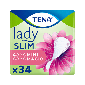 Tena Lady Slim Mini Magic wkładki anatomiczne z microProtex 34 sztuki