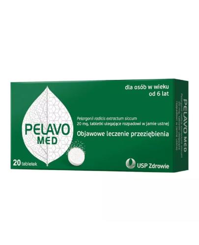 Pelavo Med 20 mg 20 tabletek ulegających rozpadowi w jamie ustnej zdjęcie