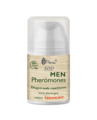 Ava Eco Men Pheromones Krem nawilżający aktywujący męskie feromony, 50 ml, cena, opinie, stosowanie zdjęcie