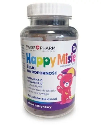 Happy Misie żelki na odporność dla dzieci, 150 g zdjęcie
