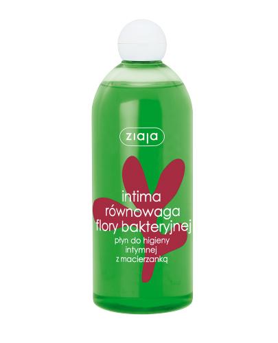 Ziaja Intima równowaga flory bakteryjnej Płyn do higieny intymnej z macierzanką - 200 ml - cena, opinie, stosowanie  zdjęcie