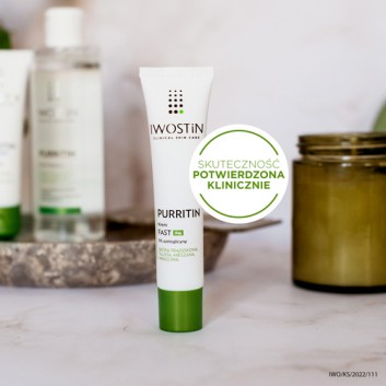 IWOSTIN PURRITIN Krem FAST Azg, na zmiany trądzikowe, 40 ml