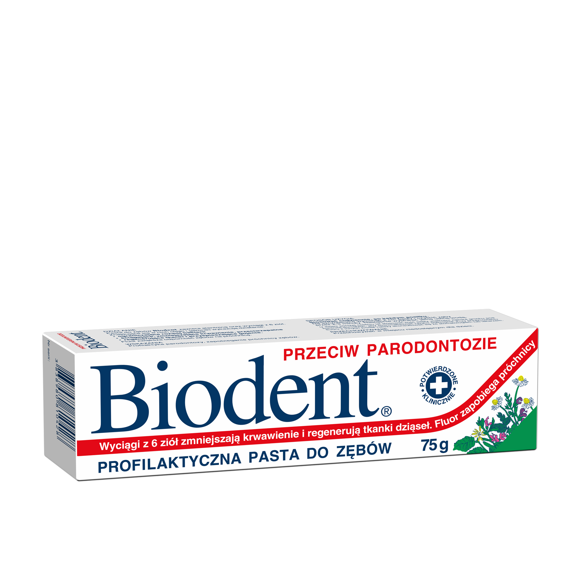 BIODENT Pasta do zębów przeciw parodontozie - 75 g zdjęcie