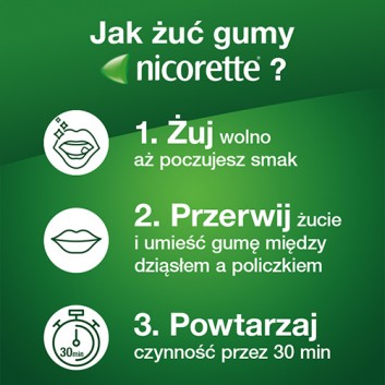 Nicorette Classic 2 mg guma do żucia 105 sztuk
