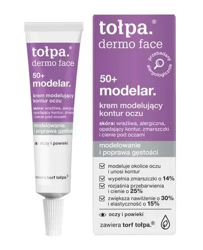 Tołpa Dermo Face Modelar 50+ krem modelujący kontury oczu 10 ml  zdjęcie