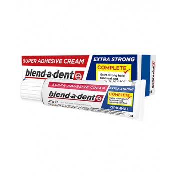 BLEND-A-DENT EXTRA STARK ORIGINAL Supermocny klej do protez, 47 g