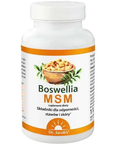 Dr Jacobs Boswellia MSM 90 tabletek zdjęcie