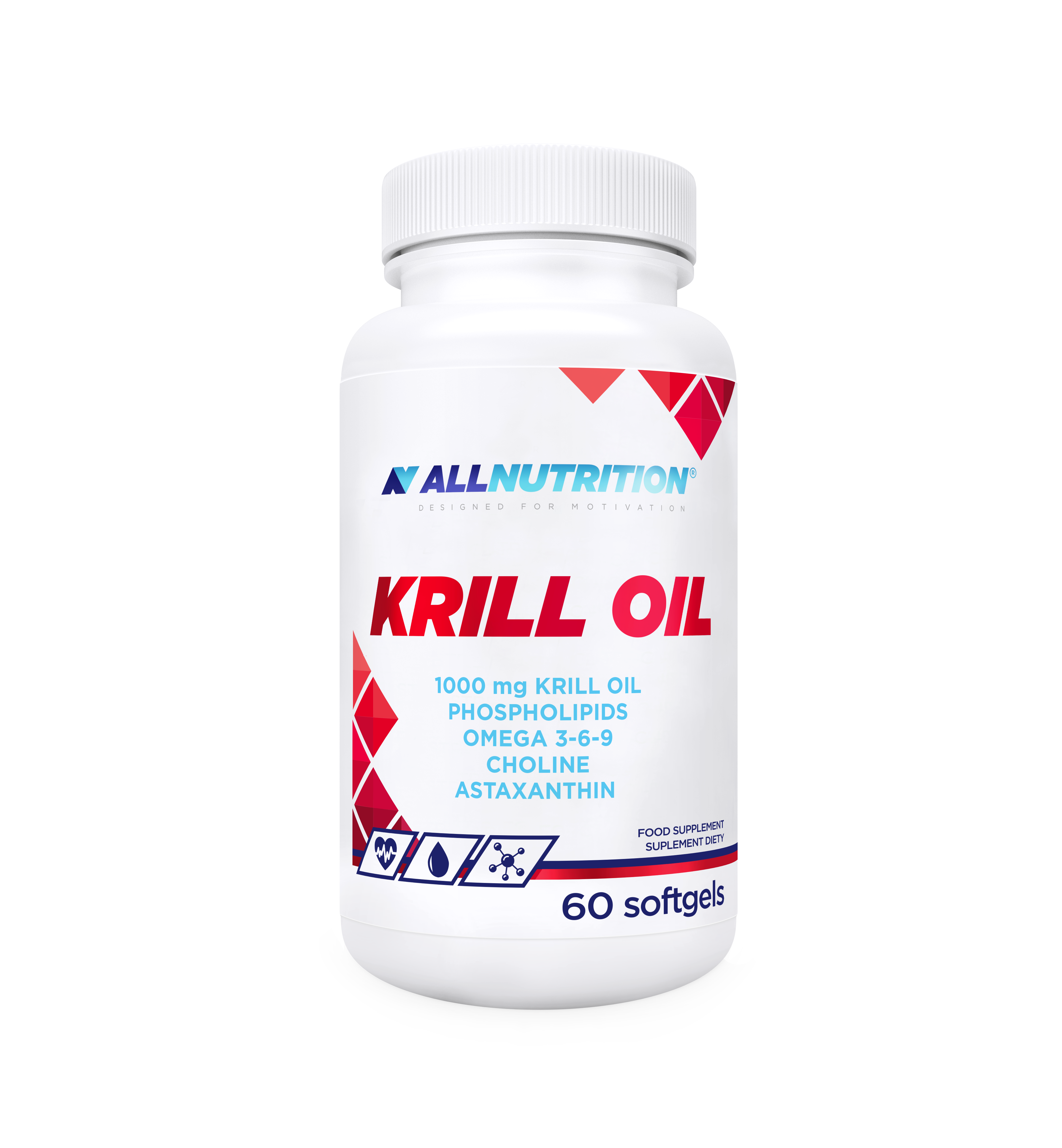 Allnutrition Krill Oil, 60 kapsułek zdjęcie
