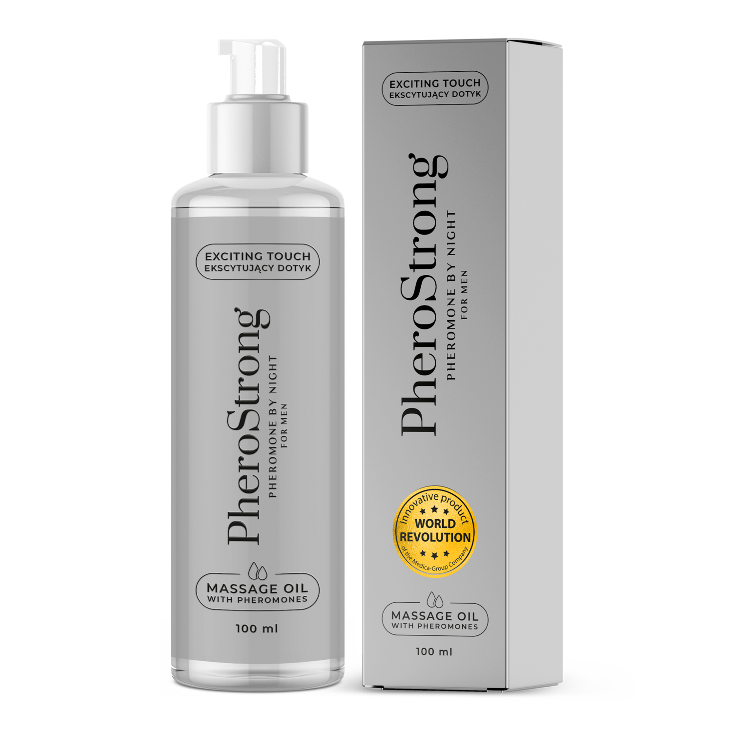 PheroStrong By Night for Men Massage Oil 100 ml zdjęcie