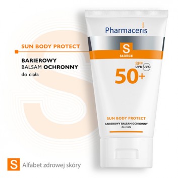 PHARMACERIS S SUN BODY PROTECT Hydrolipidowy ochronny balsam do ciała SPF50+ - 150 ml 