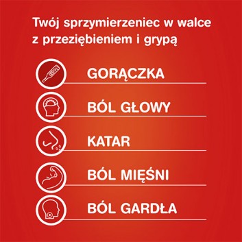 Gripex Hot 650 mg + 50 mg + 10 mg 12 saszetek