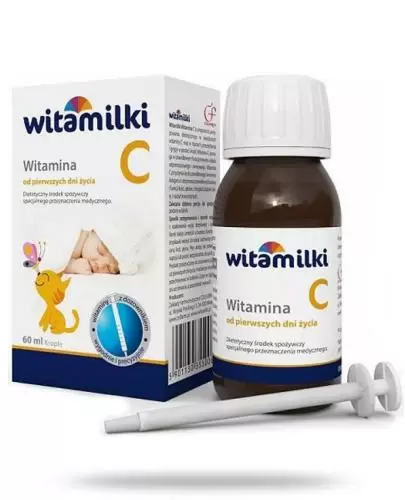 Colfarm Witamilki witamina C krople 60 ml