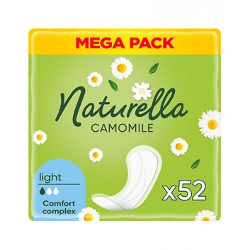 Naturella Camomile Light  Wkładki Higieniczne, 52 sztuk