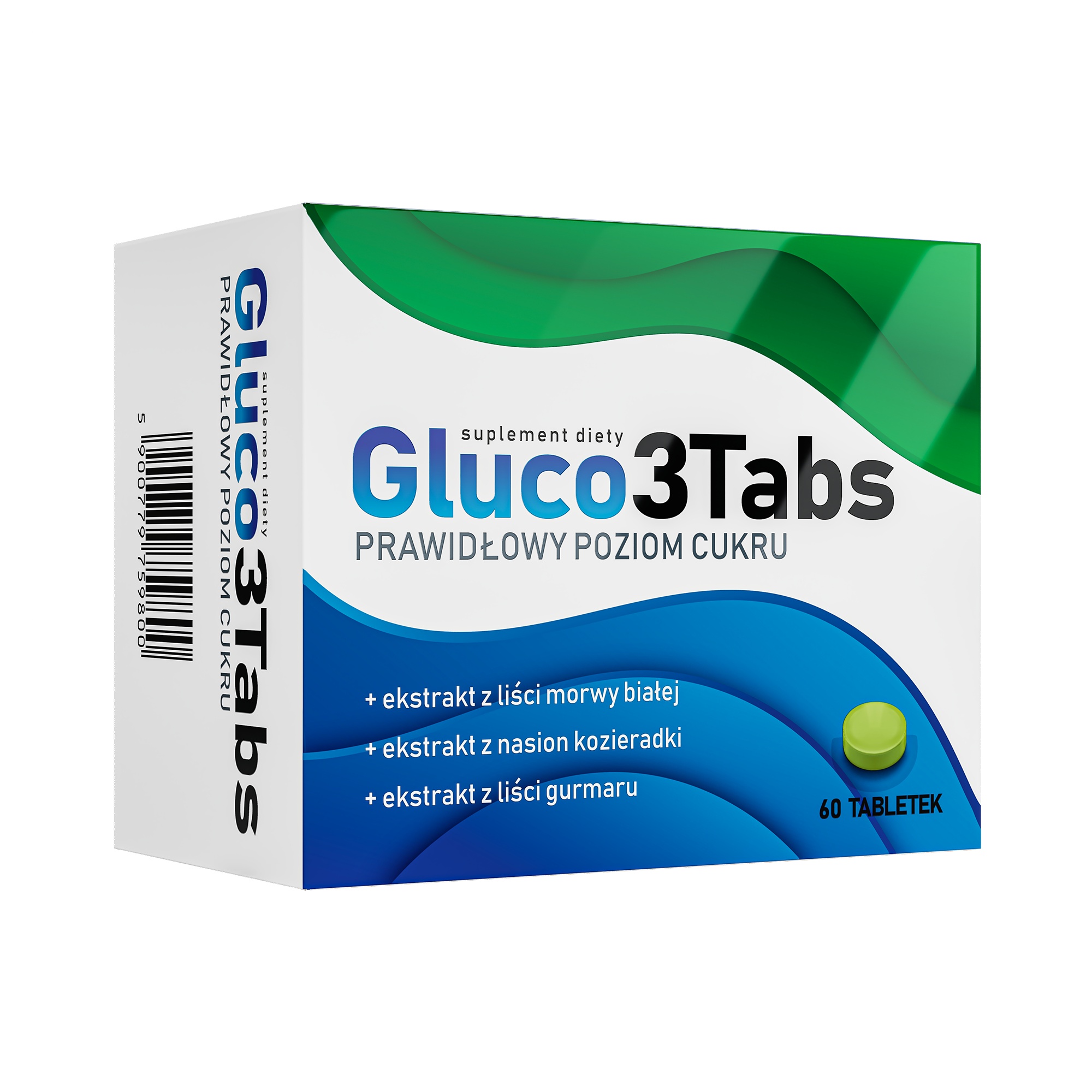 Gluco3Tabs, tabletki, 60 sztuk 