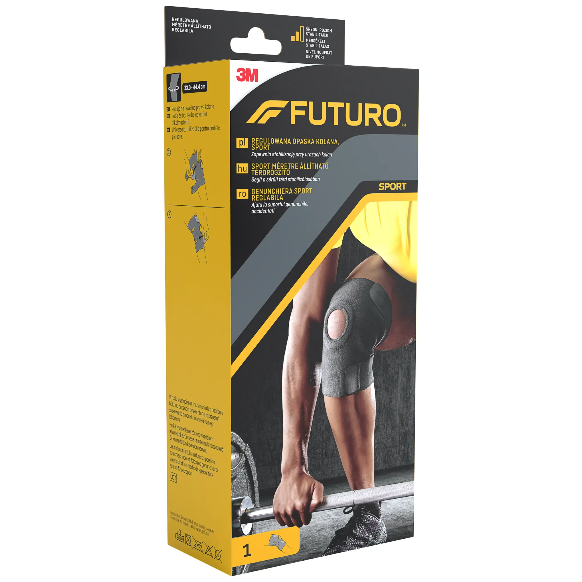 Futuro Sport stabilizator kolana rozmiar regulowany 1 sztuka